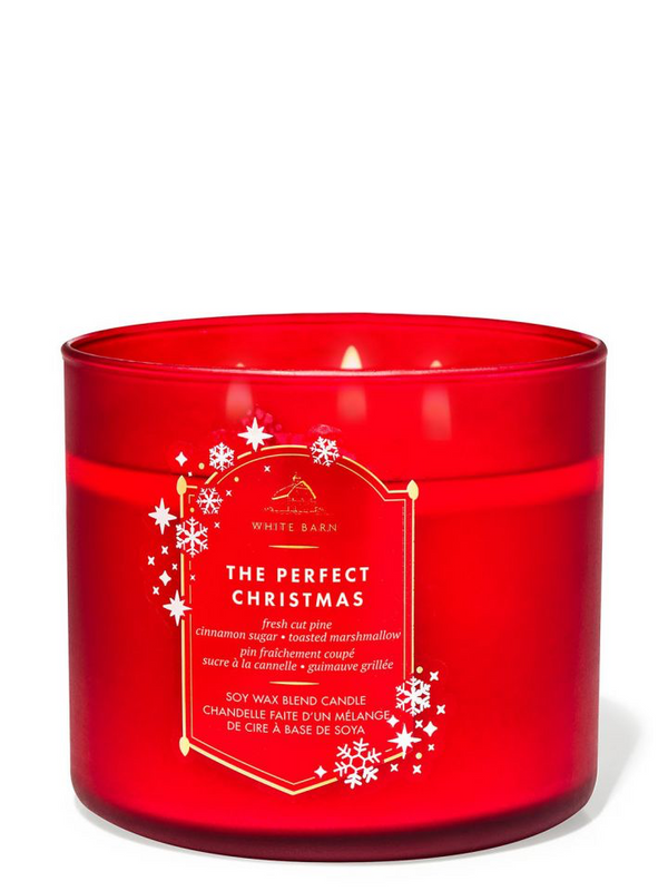 شموع ٣ فتايل- ذا بيرفكت كريسماس