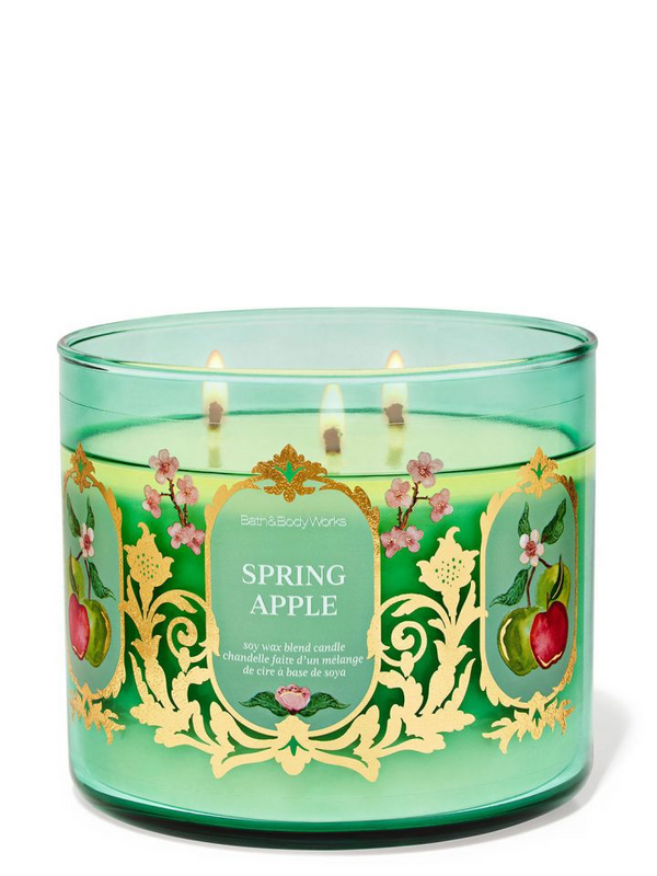 شموع ٣ فتايل- سبرينج ابل